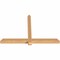 Ekena Millwork Eugene Smooth Timber Gable Bracket, Western Red Cedar, 60"W x 40"H x 3 1/2"D x 3 1/2"F, 16/12 Pitch GBW060X40X0404EUG00SWR - alternate 2